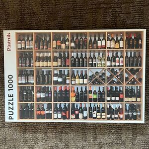 Piatnik wine bottle puzzle.  1000 pieces. Difficult.